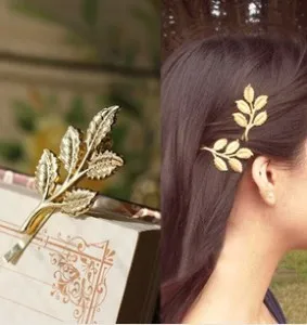 Новинка модные свадебные аксессуары для волос оливковые ветки листья Красивая