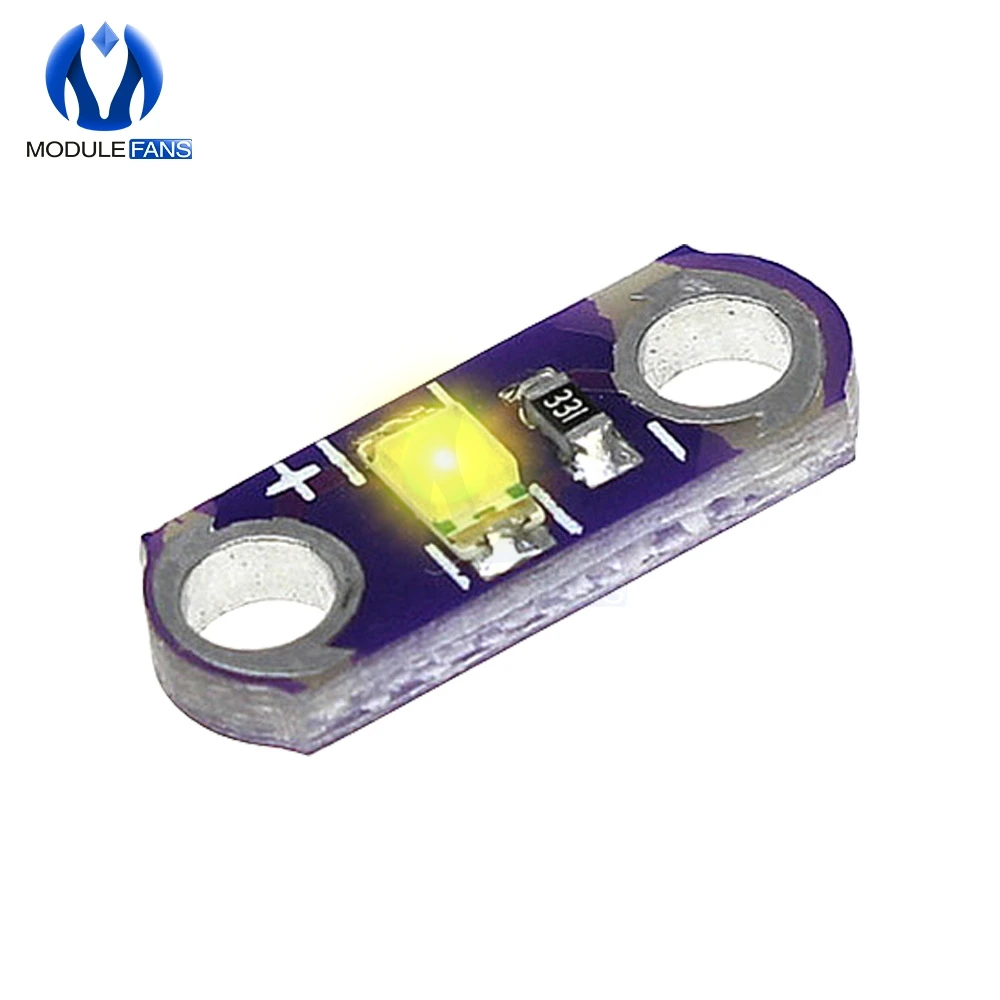 Светодиодный мини светильник LilyPad SMD 10 шт. модуль оборудования для Arduino