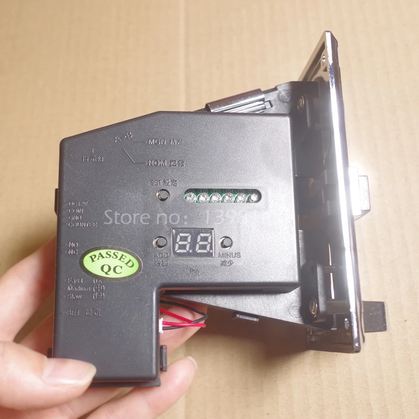 2017 Multi акцептор селектора монет для 5 разных поддержка мультисигнального выхода 1