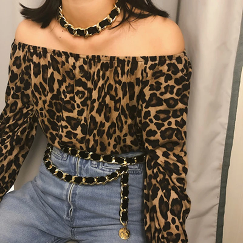 Цепочка на талию Женская многослойная бархатная винтажная AE-CANFLY