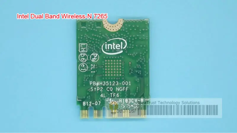 intel Dual band Wireless N 7265 7265NGW 7265 AN BT4.0 NGFF M2    intel 7265