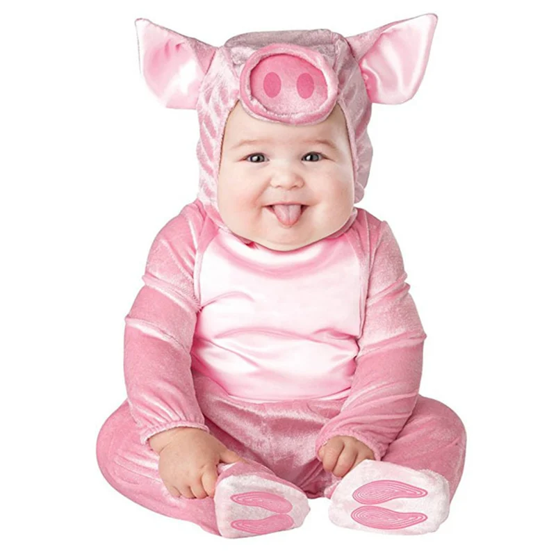 Baby Boy Girls Animal Cosplay Rompers Toddler Carnival Halloween Outfits Newborn Costume For Jumpsuits Infant Clothes | Детская одежда