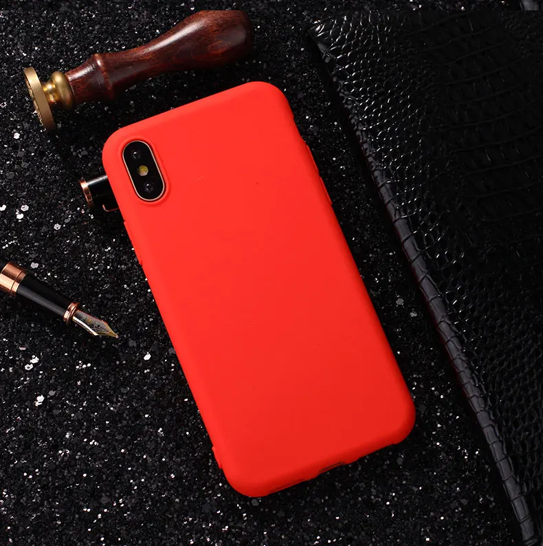 Luxury Scrub Silicone Phone Case Back Cover For huawei p9 p10 p10plus p20 p20plus mate7 honor 7x 7c soft tpu rubber matte case | Мобильные