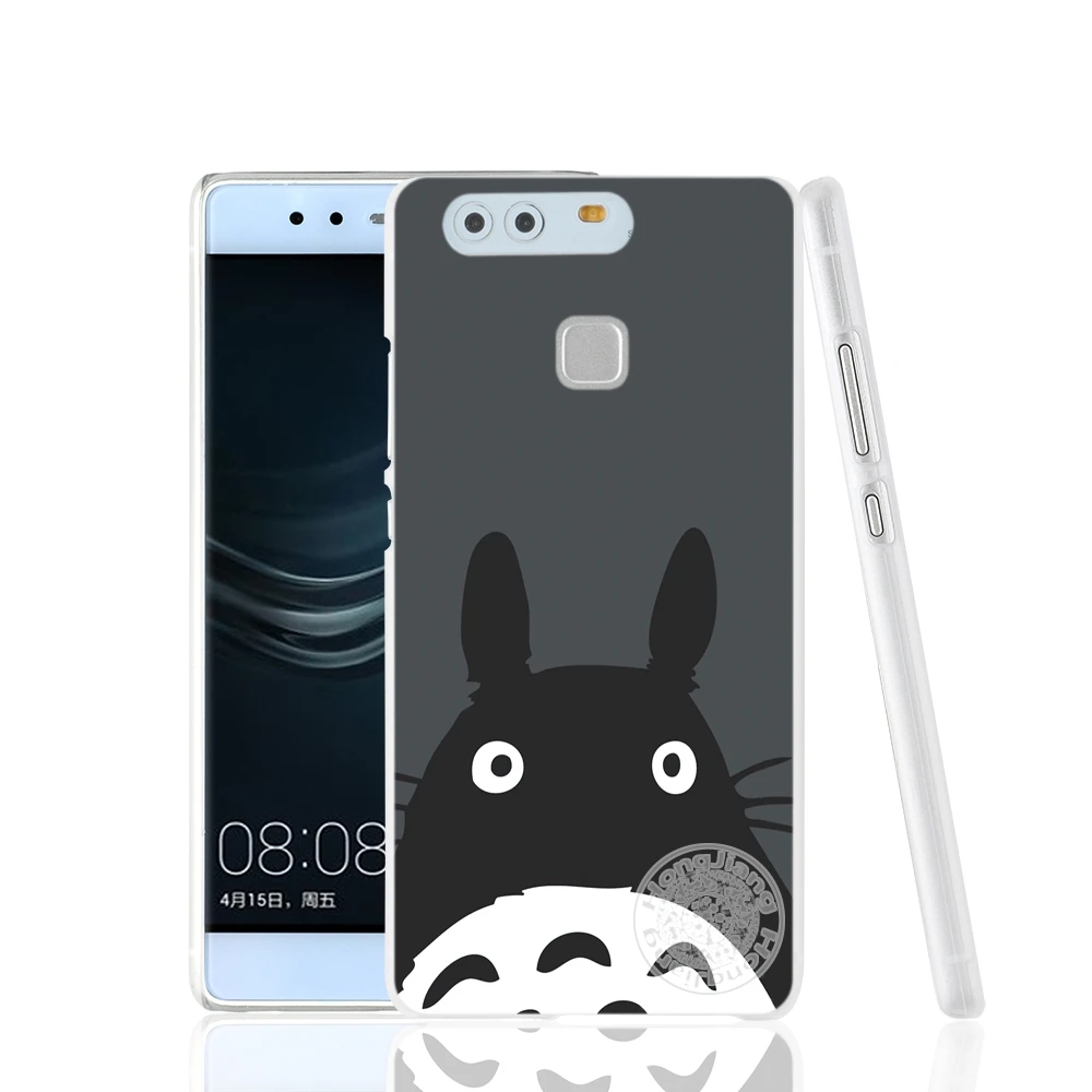 HAMEINUO черный простой дизайн модный Кот Череп чехол для телефона huawei Ascend P7 P8 P9 P10 lite