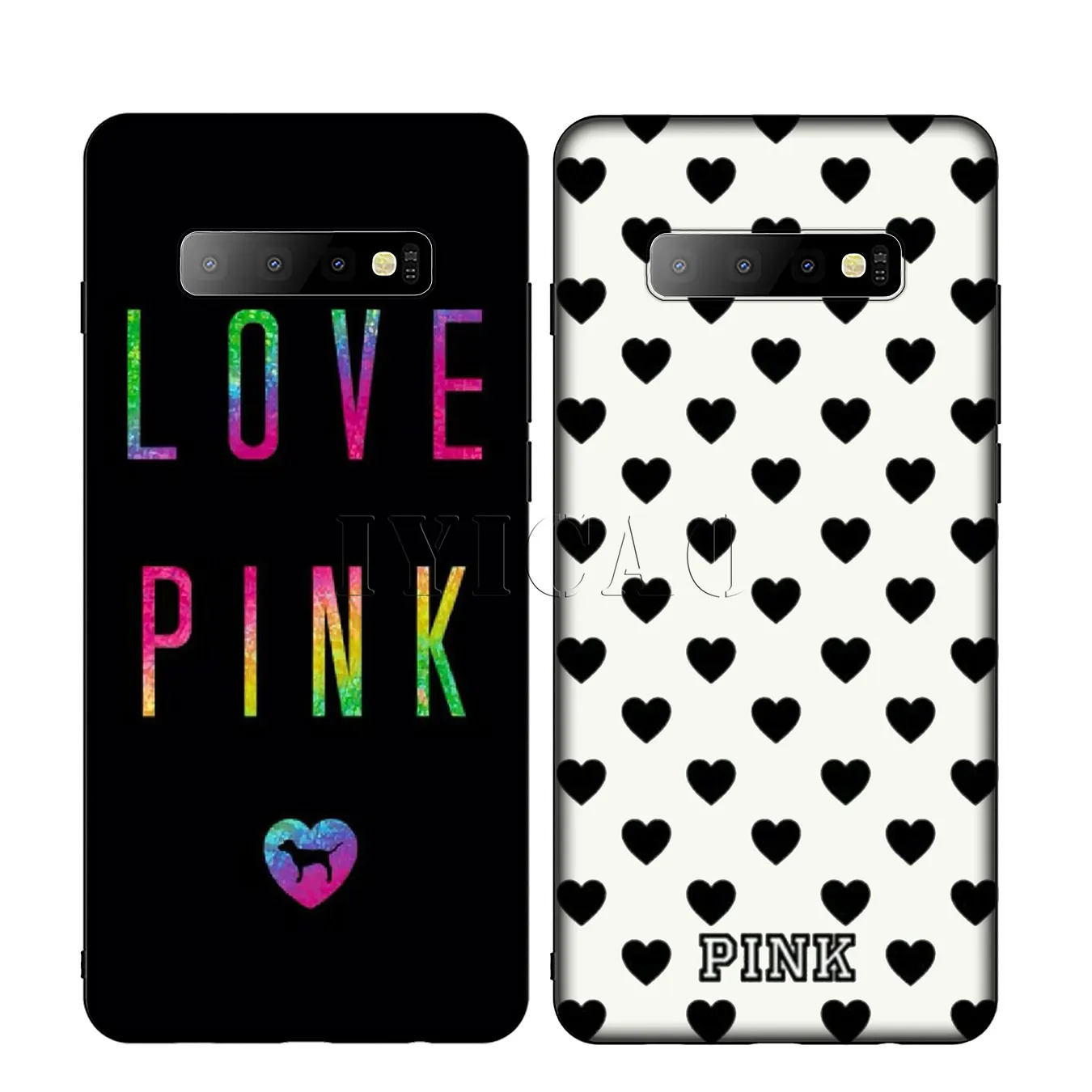Мягкий силиконовый чехол love pink girly для Samsung Galaxy S20 S10 S9 S8 Plus Lite Ultra S6 S7 Edge S10e E |