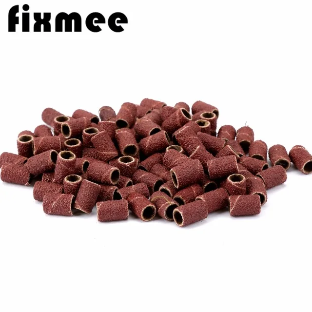 Fixmee 100 шт 80 # шлифовальный барабан песочные ленты хвостовик роторный инструмент W/2