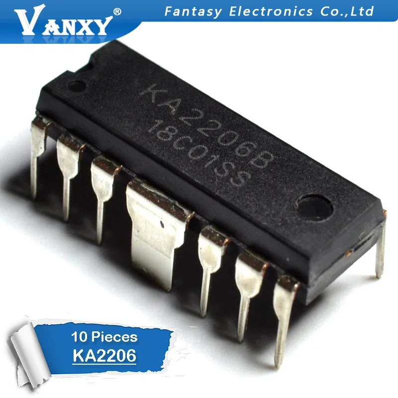 10 шт. KA2206 DIP12 KA2206B DIP новое и оригинальное IC
