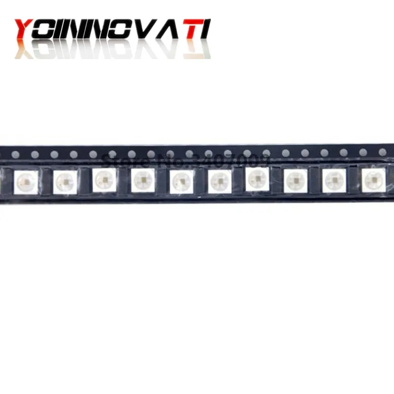 10 шт. APA102 светодиодный s чипы APA 102C SK9822 IC SMD 5050 RGB 6 контактов для светодиодной ленты