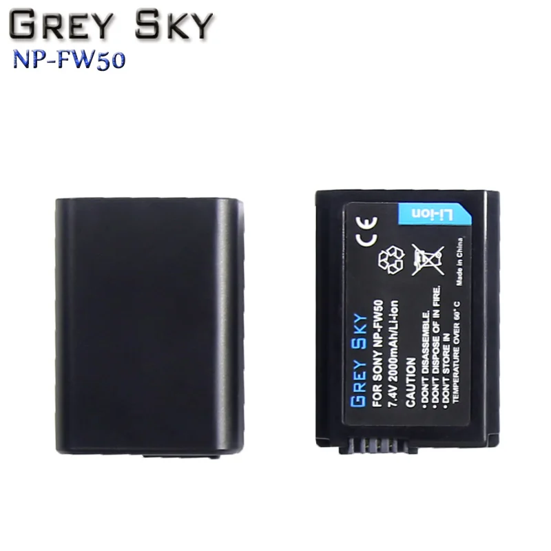 2000 мАч NP-FW50 NP FW50 батарея для камеры+ ЖК USB двойное зарядное устройство для sony Alpha a6500 a6300 a6000 a5000 a3000 NEX-3 a7R
