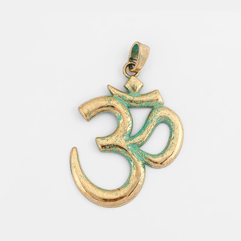 2 шт. огромное золото и ярь Медянка патина/Искусственные подвески ювелирные