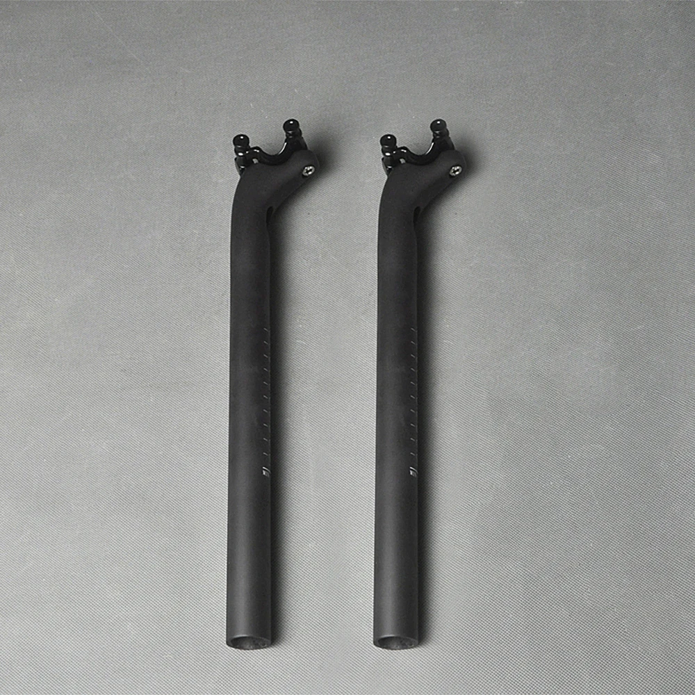 400mm Carbon Fiber Seatpost For Road Frame Bicycle SP006 27.2mm/31.6mm UD Matte | Спорт и развлечения