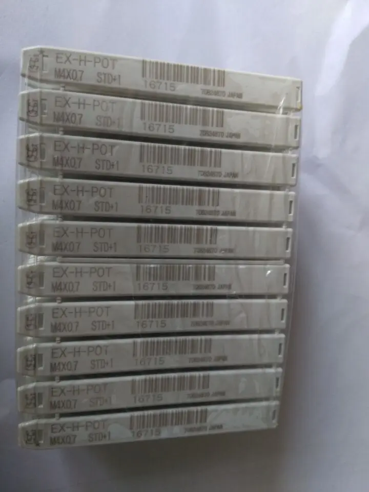 15 шт. резьбы краны EX H POT м 4*0 7 STD + 1 16715|osg|std |