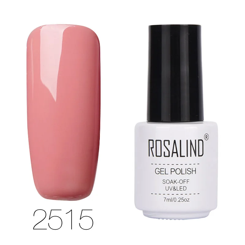 RC2515 ROSALIND гель 1S 68 чистый цвет серия Гель-лак для ногтей Гель-лак для нейл-арта набор для маникюра наращивание ногтей дизайн УФ - Цвет: RC2515