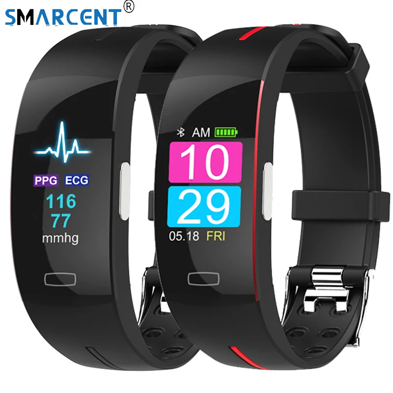 H66plus браслет для измерения артериального давления пульсометр PPG ECG Смарт