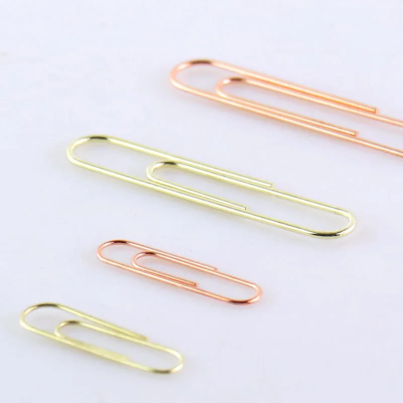 50 мм rosegold скрепки 28 металлический Скрепка декоративный цвет Kawaii Милая Закладка