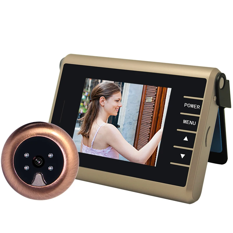 Новинка 2017 года поступление 3.2 &quotкрасочные видео Запись Беспроводной дверной