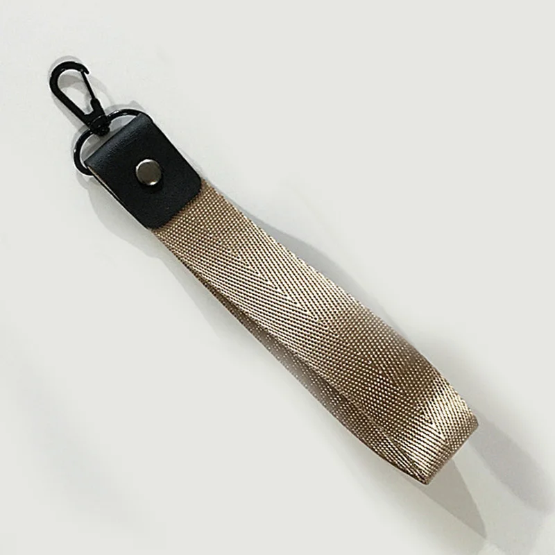 Распродажа ручной работы короткий и длинный брелок с лентой для женщин и мужчин ремешок для ключей цепочка для ключей бумажник кулон модное ювелирное изделие