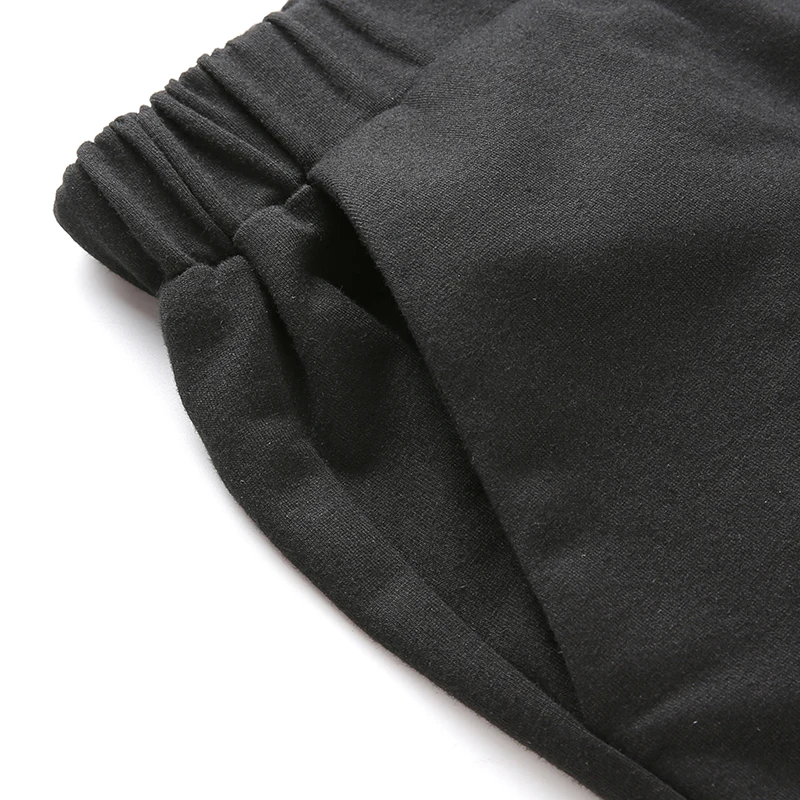 Sweetown черный уличная Pantalon Femme с боковой пуговицей женские спортивные штаны с высокой талией и джоггеры корейская мода Хиппи шаровары