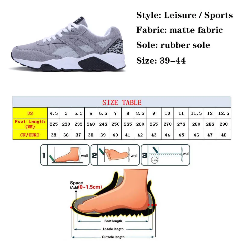 

2020 New Hot Men's Casual Shoes Spring And Autumn Men's Shoes Quality Matte Suede Sneakers Flat Lace Shoes Zapatillas Hombre