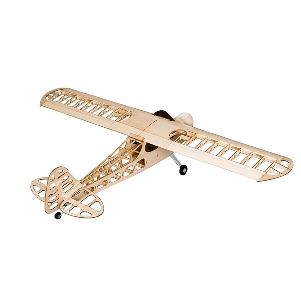 DIY RC Hobbies S0801 Balsa Wood самолет 1 2 м Piper Cub с пультом дистанционного управления модель