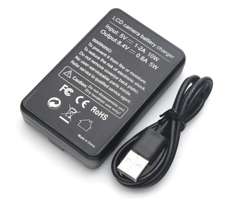 4x7 2 V 1860mAh литий-ионная DMW-BLF19e dmw blf19 blf19e батарея + USB двойное зарядное устройство