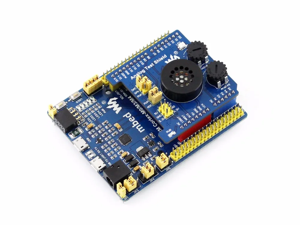 Analog Test Shield Developemnt Board Features AD Acquisition DA Output Compatible with UNO Leonardo NUCLEO XNUCLEO | Компьютеры и офис