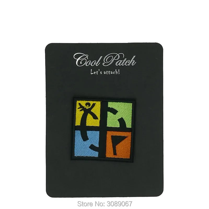 Нашивки георазлагающиеся на липучке для костюма 2 55 дюйма | Дом и сад