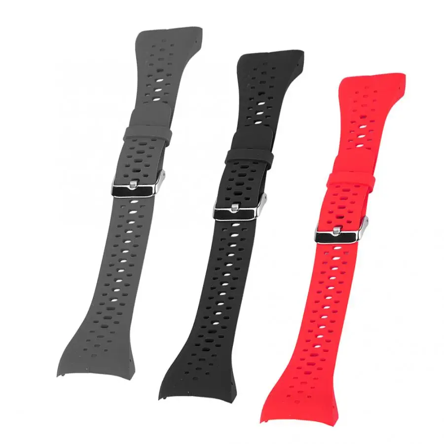 TPE материал ремешок для наручных часов сменный мужской подходит POLAR M400 мужчин и