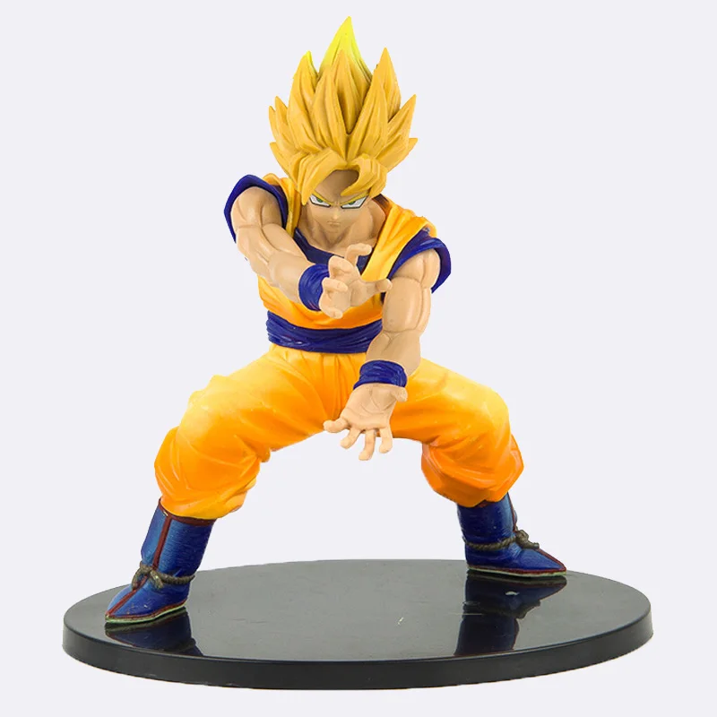 23 см Dragon Ball Z Super Ultimate Soldiers The Movie Broly фигурка ПВХ фигурка Коллекционная модель игрушки куклы - Цвет: Goku no box