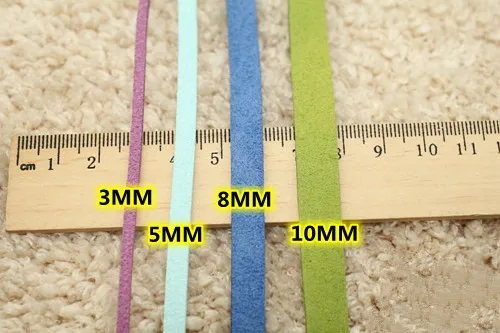 17 цветов искусственная замша шнур кружево кожа провод нить/кружево/полоски 5 мм