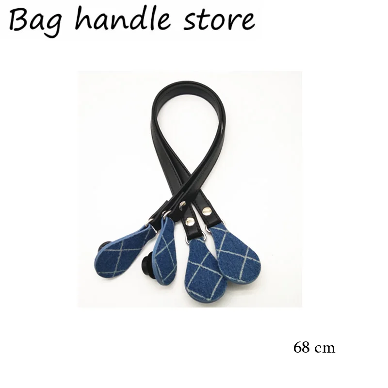 68 cm 1 пара новых цветных ручек для сумки obag - Цвет: 68 cm