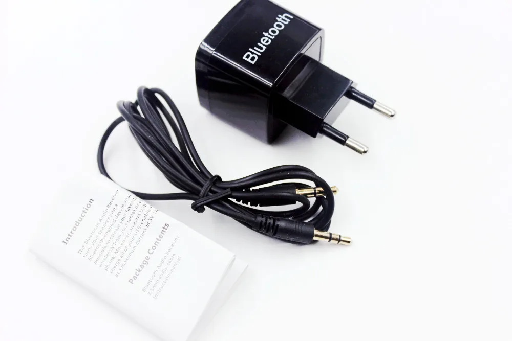 Беспроводной Bluetooth ресивер 220 В адаптер 3 5 мм AUX аудио стерео музыкальный