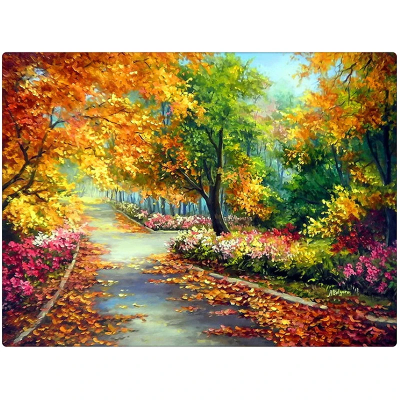 High quality ! 5D Full Resin Square Diamond Painting Cross Stitch Embroidery Needlework Home Decoration ZX | Дом и сад