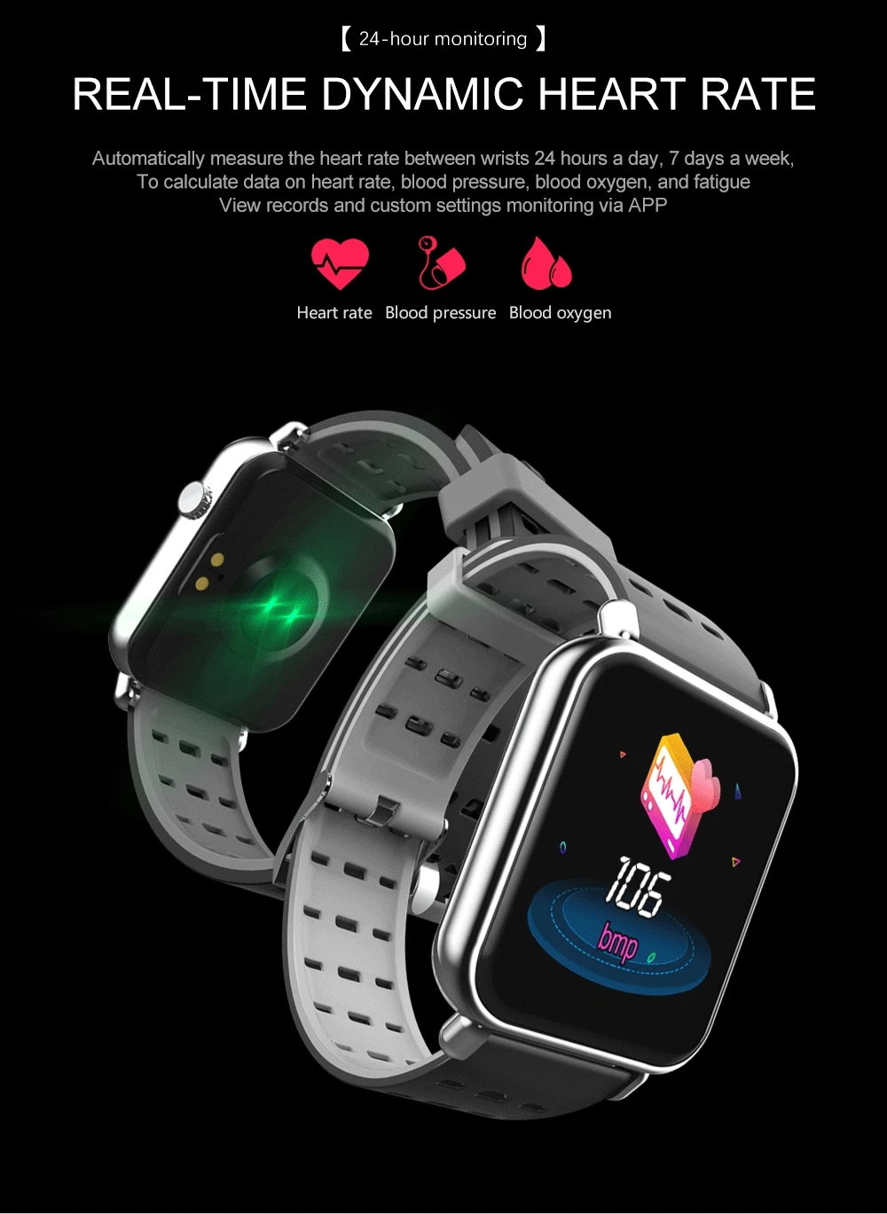 Y6 pro smart watch IP67 водонепроницаемый сердечного ритма приборы для измерения