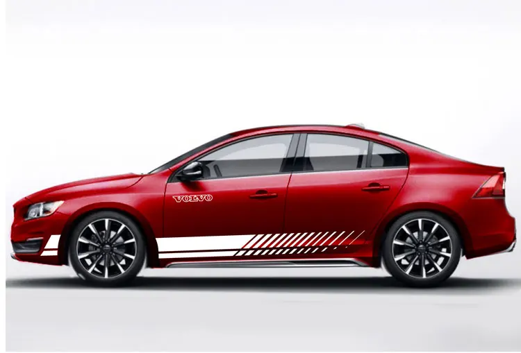 TAIYAO, стильный спортивный автомобильный стикер для volvo S60 V60, автомобильные аксессуары, автомобильные наклейки и наклейки, авто стикер
