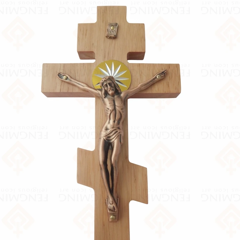 Классический религиозный металлический крестины | Дом и сад