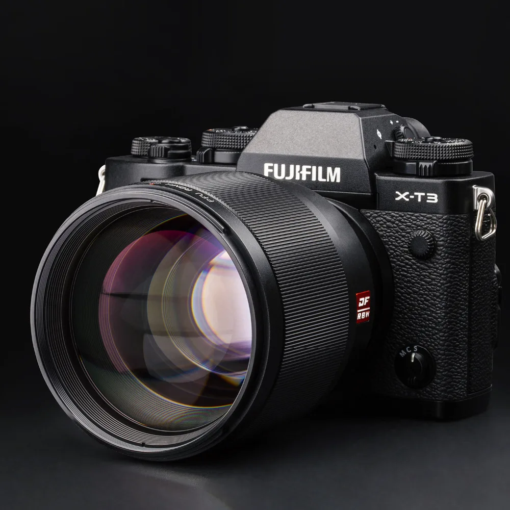 VILTROX 85mm f/1,8 STM автофокусом объектив с фиксированным фокусом F1.8 объектив для Камера Fujifilm X-mount X-T3 X-T30 X-T20 X-T100 X-H1 X20 X-Pro2