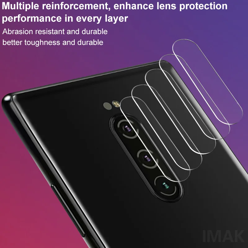 Imak Защитная пленка для задней камеры sony Xperia 1 Защитная пленка для задней камеры из закаленного стекла