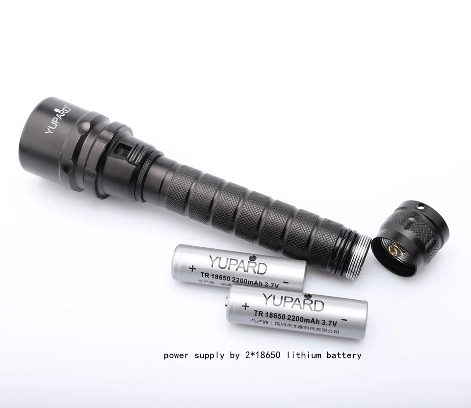 YUPARD Дайвинг Фонарь XM-L2 3* L2 светодиодный белого и желтого цвета светильник T6 светодиодный вспышка светильник Купание фонарь Водонепроницаемый нижнее белье diver лампы светильник