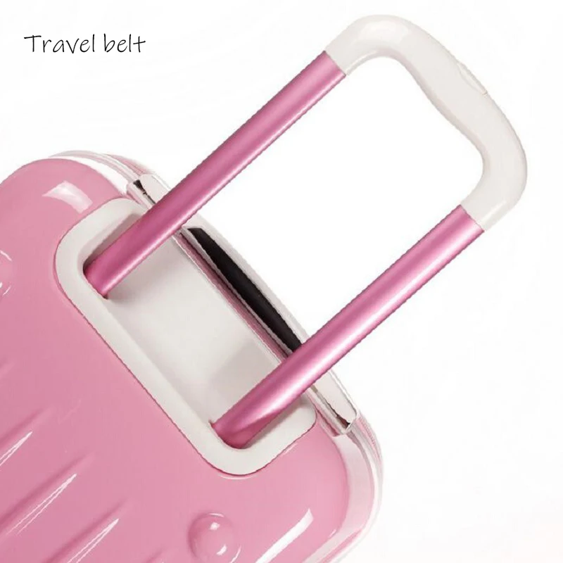 

Travel Belt high quality The most beautiful Rolling Luggage Spinner 20 inch women brand Suitcase Wheels password Travel bag