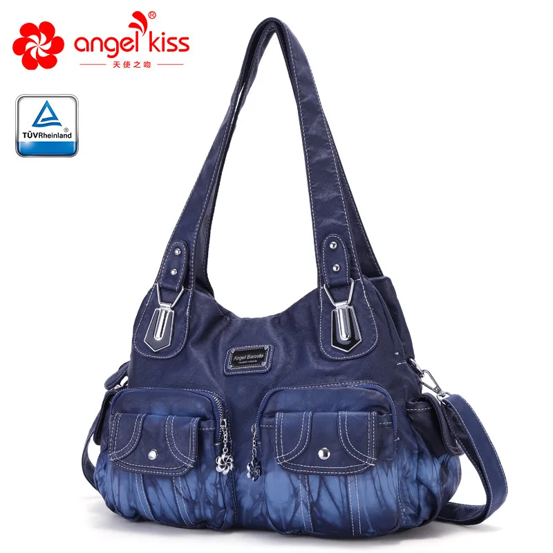 Angelkiss Брендовая женская сумка из мягкой кожи модная через плечо 2019 летняя новая |