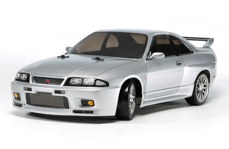 Tamiya 58604 1/10 Радиоуправляемая машинка фрейфный шасси Niissan Skyline TT 02D R33 w/ESC|Детали и