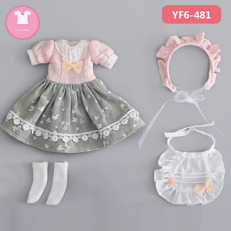 YF6-481 BJD SD Кукла Одежда 1/6 розовый стиль для Linachouchou тела YF6-452 куклы аксессуары luodoll - Цвет: YF6-481