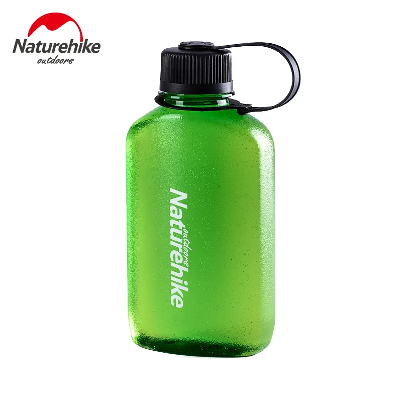 Спортивная бутылка для воды NatureHike 450 мл пластиковая уличная чашка пищевой класс