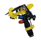 Разбрызгиватель для полива сада, газона, ландшафта, сельскохозяйственных угодий, вращение на 360 градусов, двойная Выходная насадка, 5 шт.