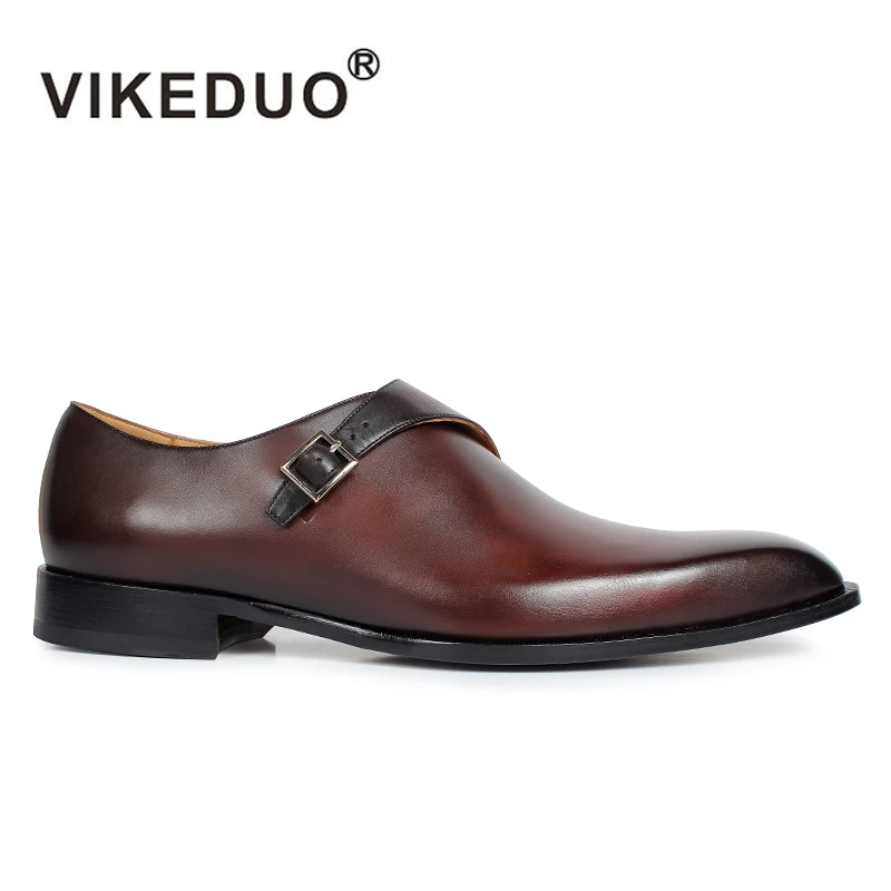 VIKEDUO 2019 горячая обувь из натуральной кожи для мужчин свадебные офисные