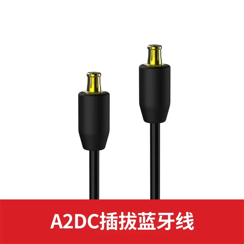 A2DC TRN BT3S Bluetooth кабель HIFI наушники кабель с MMCX/2Pin/IE80 разъем поддержка IPX7 использовать TRN V80 V30 IM1 IM2 X6 V30 V20 - Цвет: A2DC