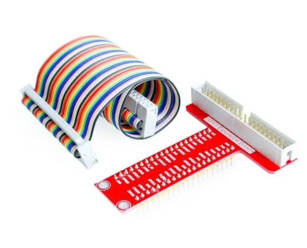 

for Raspberry Pi B+ accessories T-type GPIO expansion board + for Raspberry pie 40Pin cable
