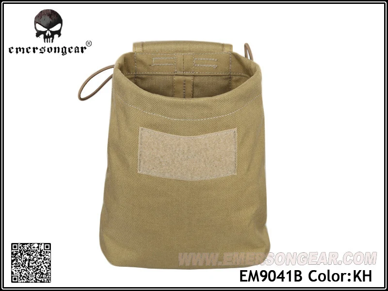 Emersongear складной мешок для дампа Мультикам MOLLE тактический большой мешок для дампа для журналов US 500D Мультикам ткани и лямки - Цвет: KH