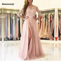 bow open back evening dresses sexy v neck backless prom party gowns classical solid satin top quality elegant